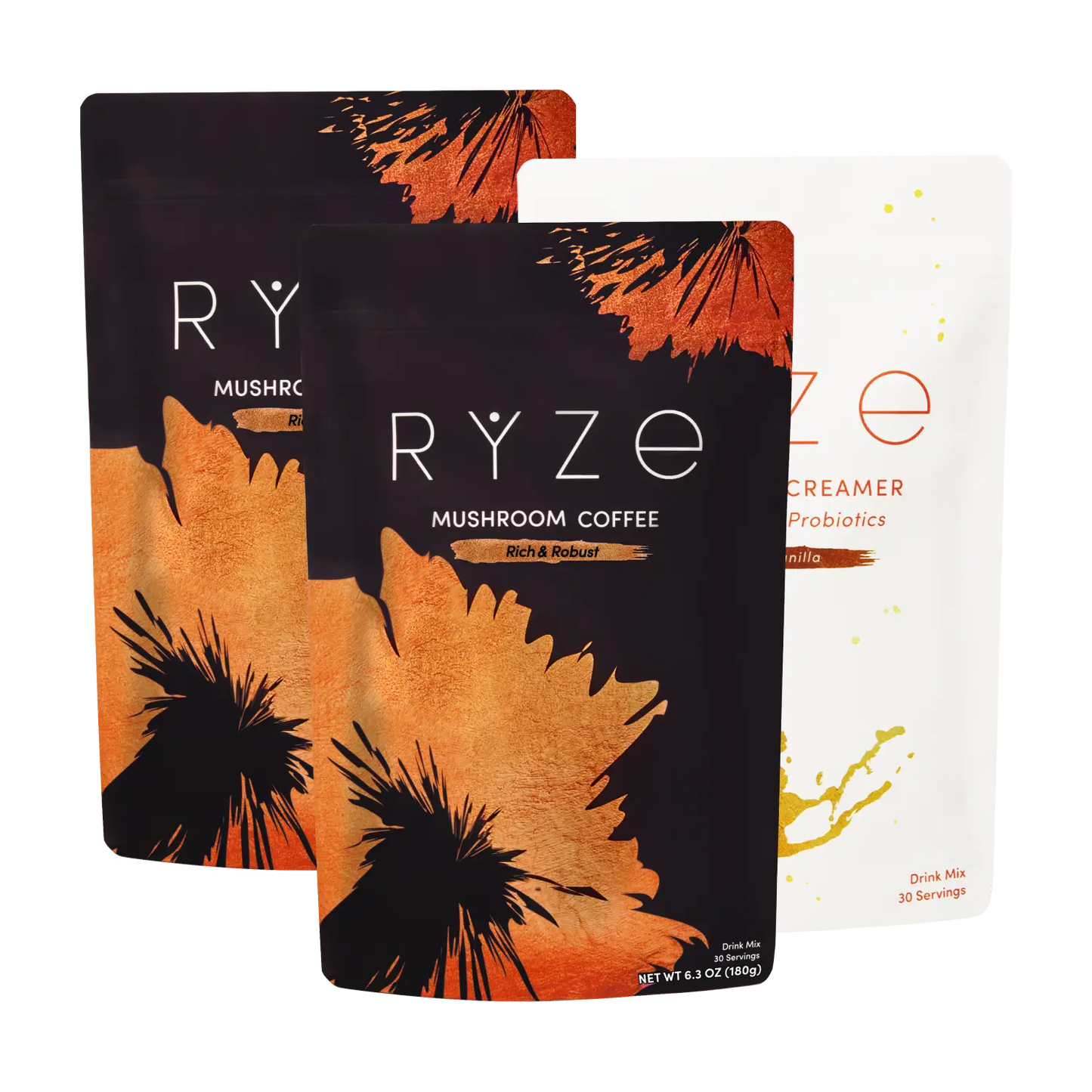 RYZE Ritual Set Dark Roast + Creamer Pure M047-037
