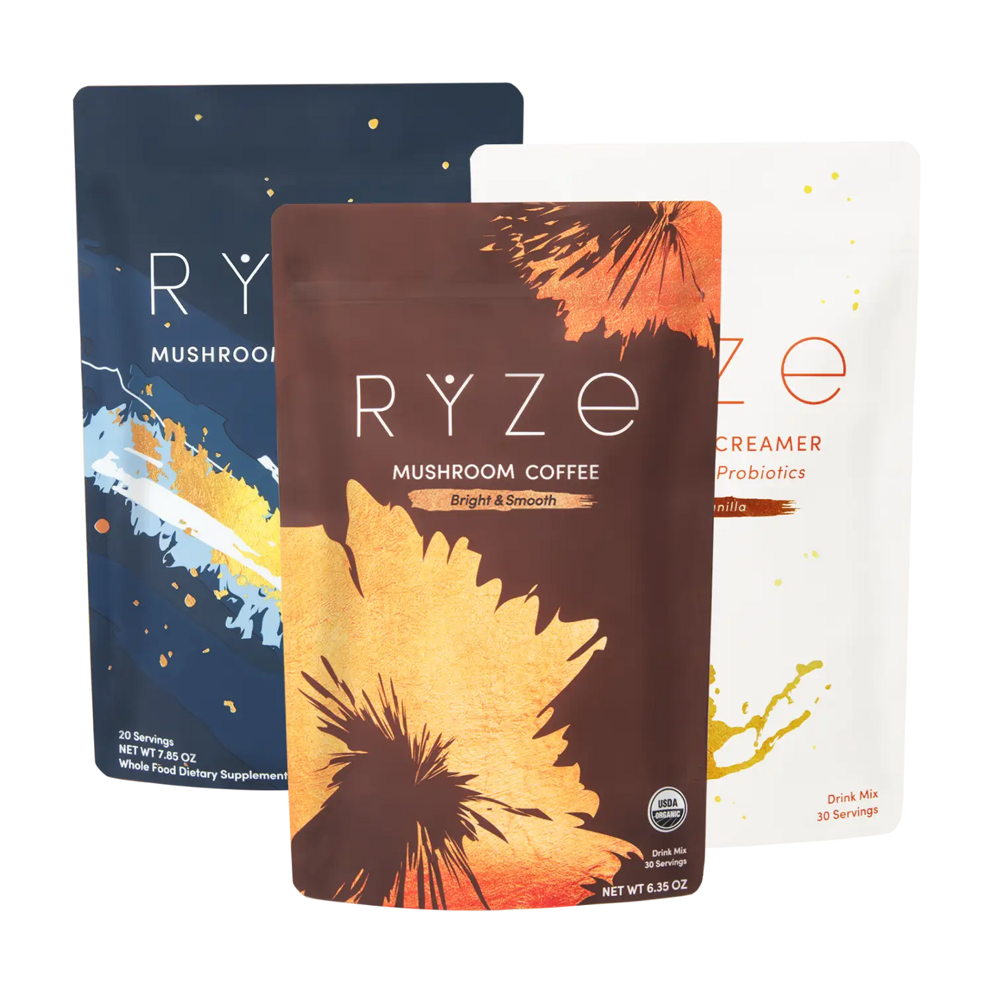 RYZE Ritual Set (Cocoa + Coffee + Creamer) Essential M047-041