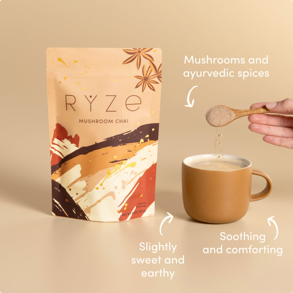 RYZE Mushroom Chai Starter Bag Select M047-196