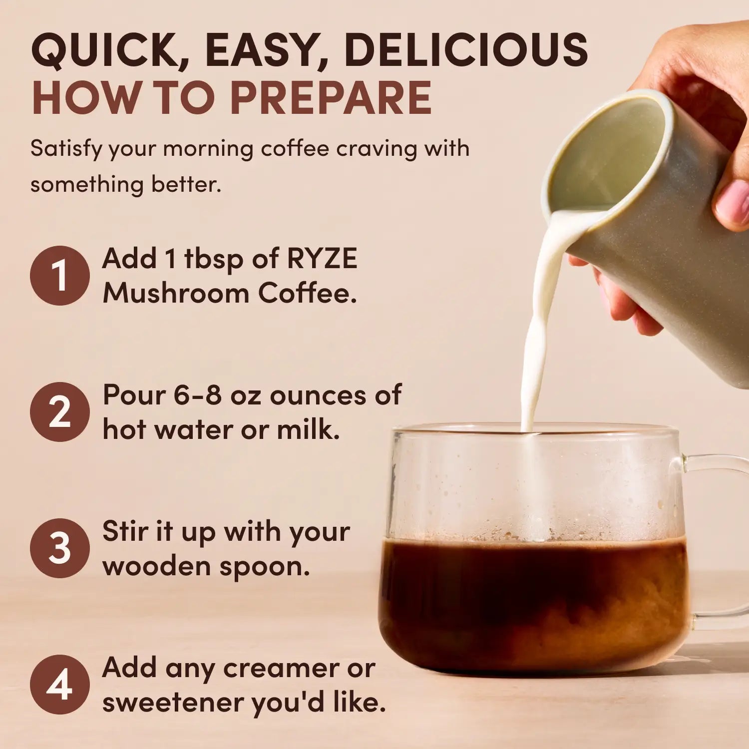 Mushroom Coffee 30 Servings Choice M047-134