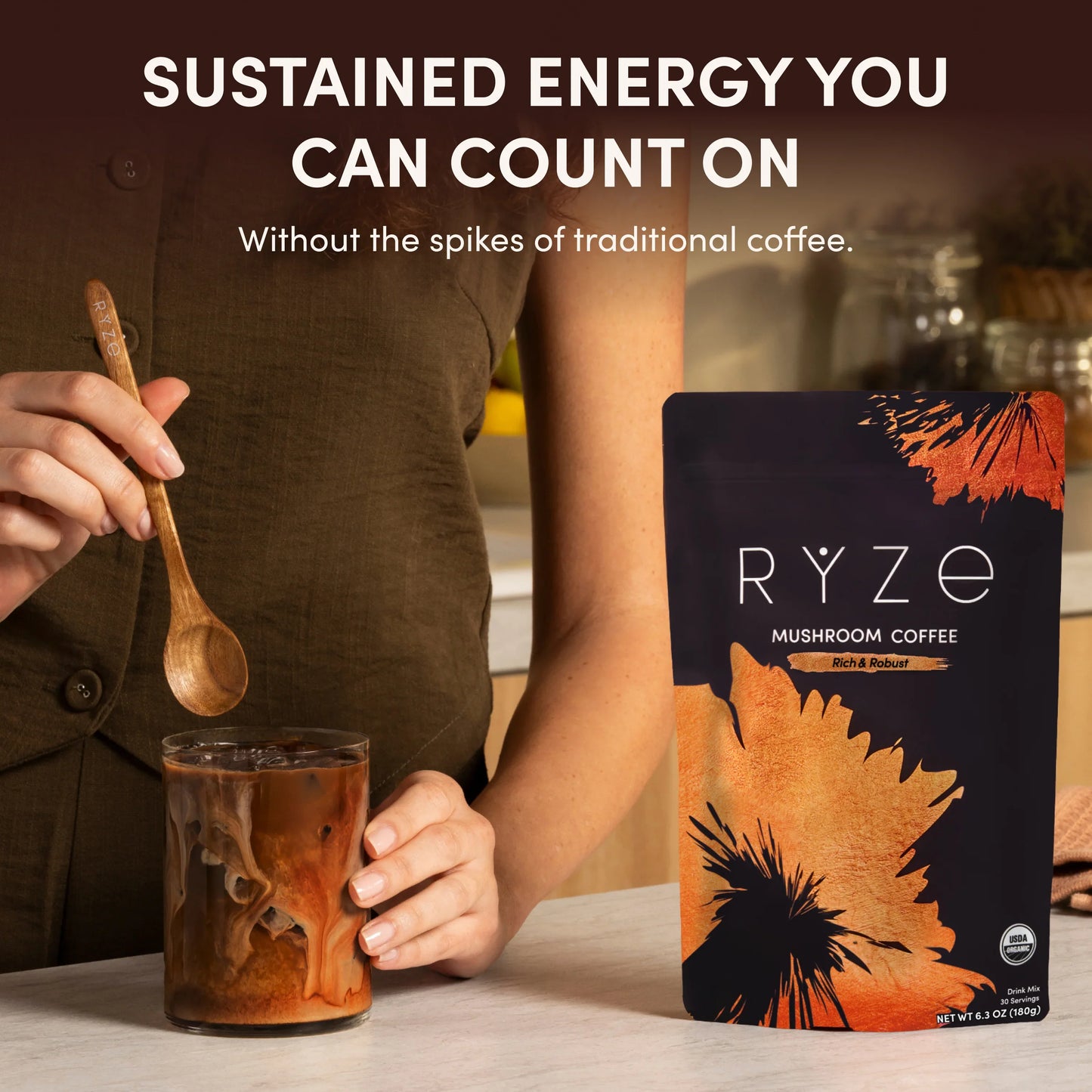 RYZE Ritual Set Dark Roast (90 Day Plan) Smooth M047-038