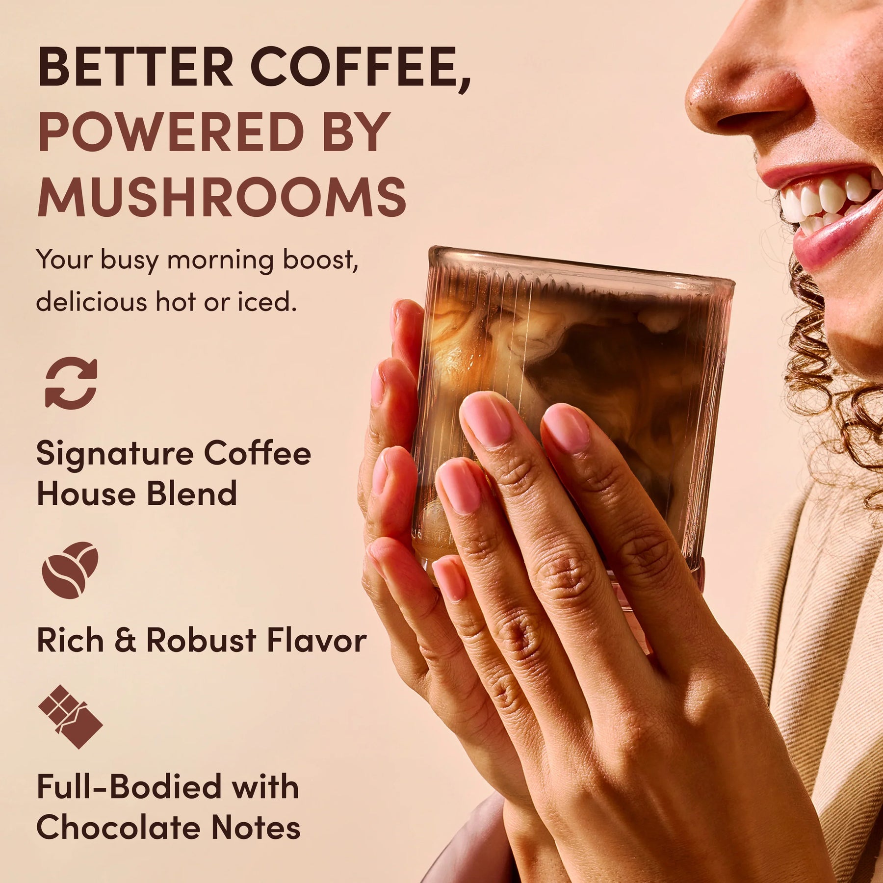 Mushroom Coffee Dark Roast Starter Kit 60 Servings Smooth M047-123
