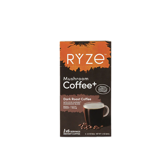 Dark Roast Mushroom Coffee Carton Smooth M047-187
