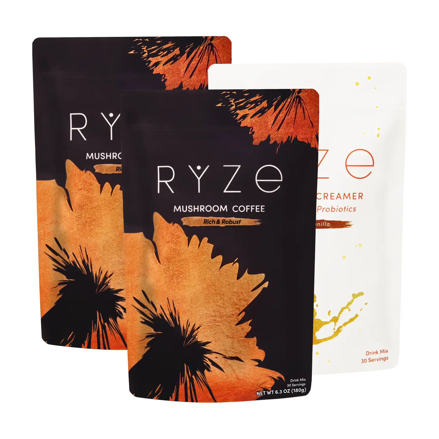 RYZE Ritual Set Dark Roast + Creamer Pure M047-037