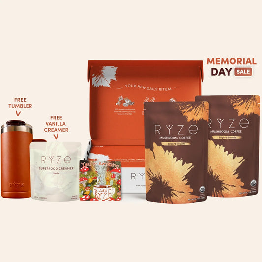 Mushroom Coffee Starter Kit 60 Serving Select M047-024
