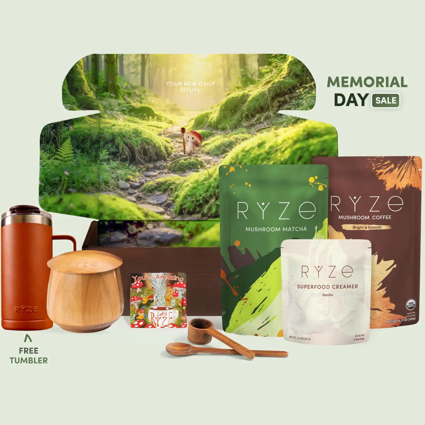 RYZE Ritual Set (Matcha + Coffee) Pure M047-035