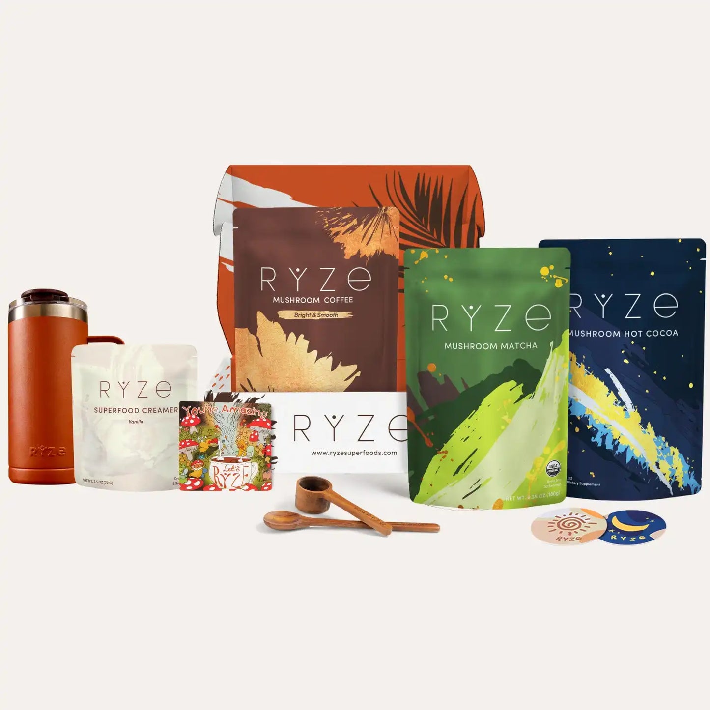 Ultimate Day + Night Bundle (Coffee + Matcha + Cocoa) Bright M047-016