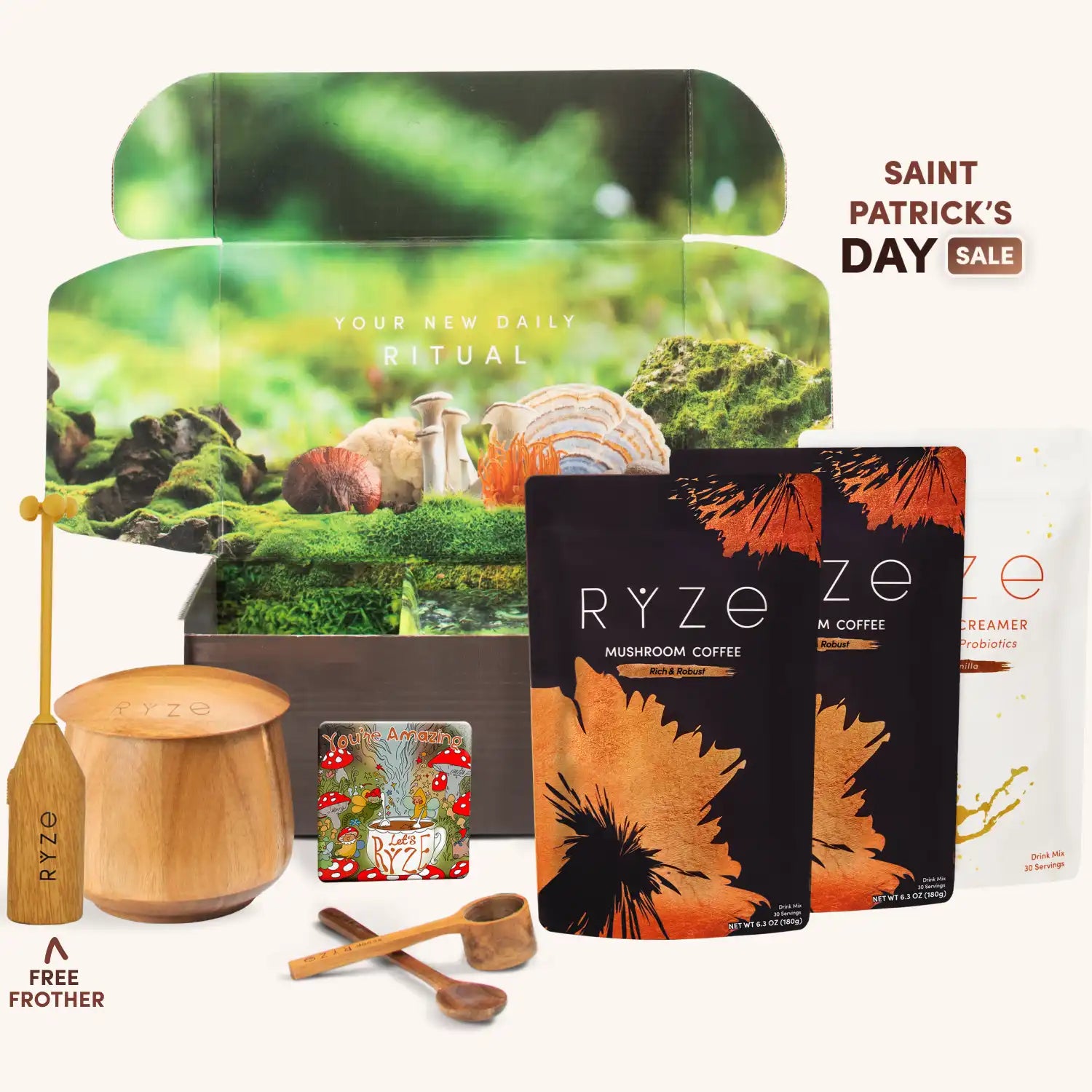 Mushroom Coffee House Blend Ritual Set Classic M047-117
