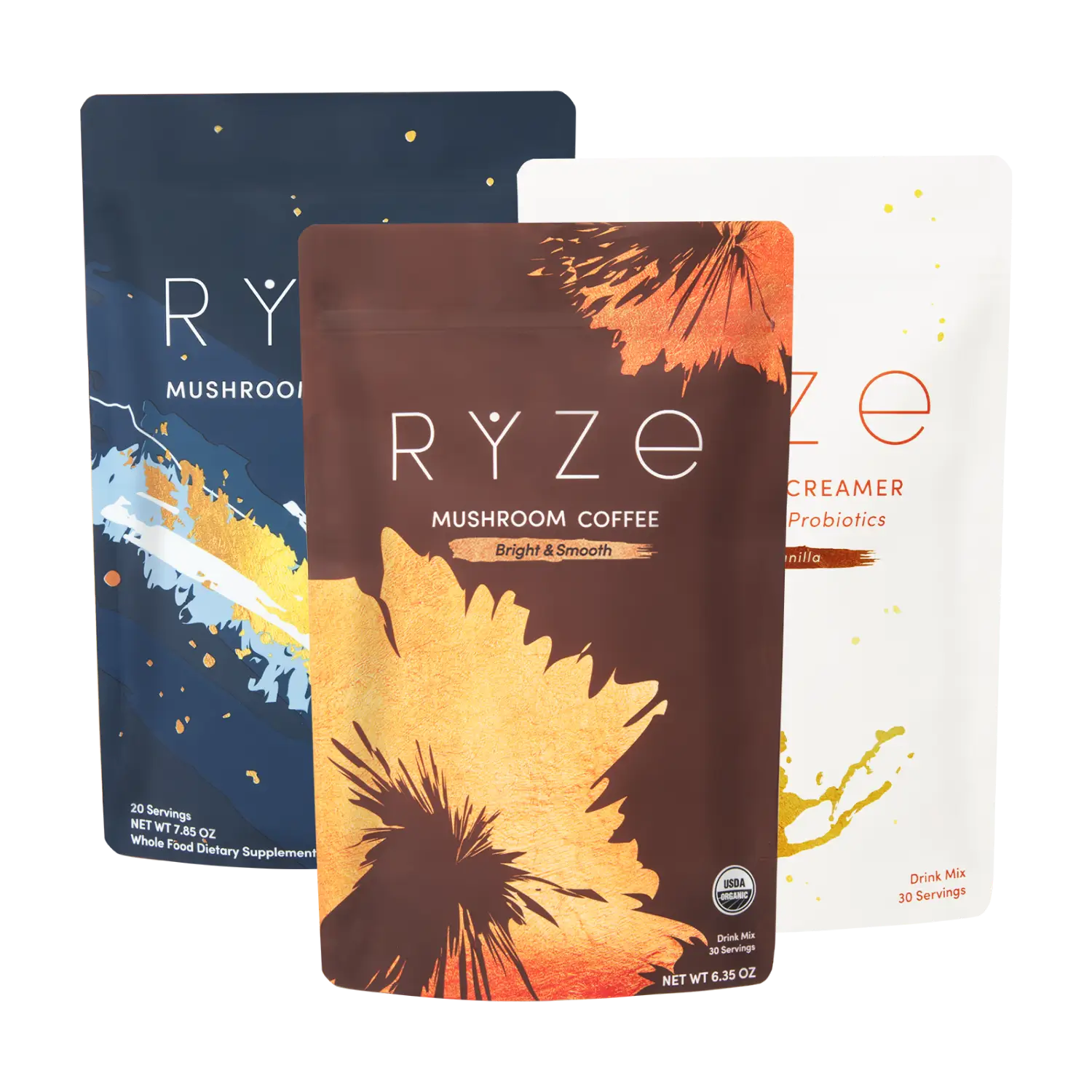 RYZE Ritual Set (Cocoa + Coffee + Creamer) Essential M047-041