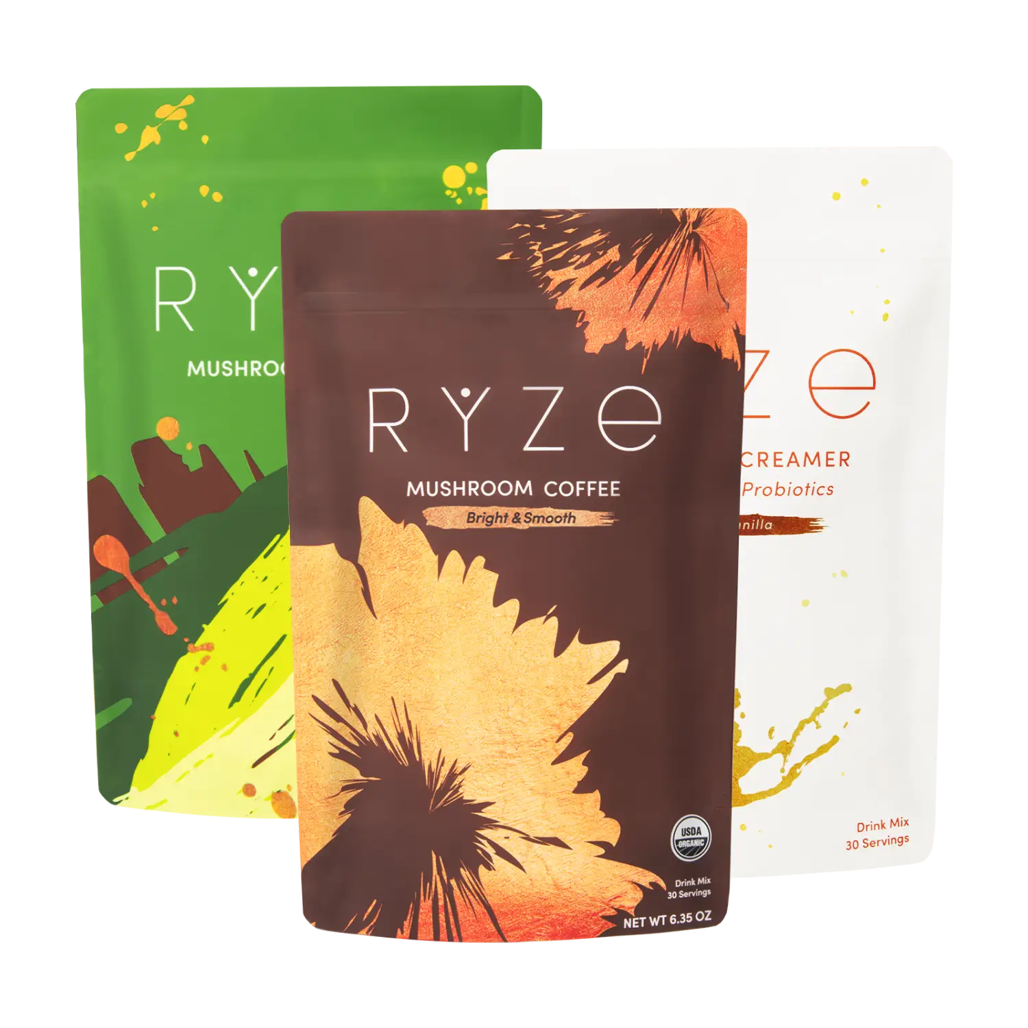 RYZE Ritual Set (Matcha + Coffee + Creamer) Essential M047-034