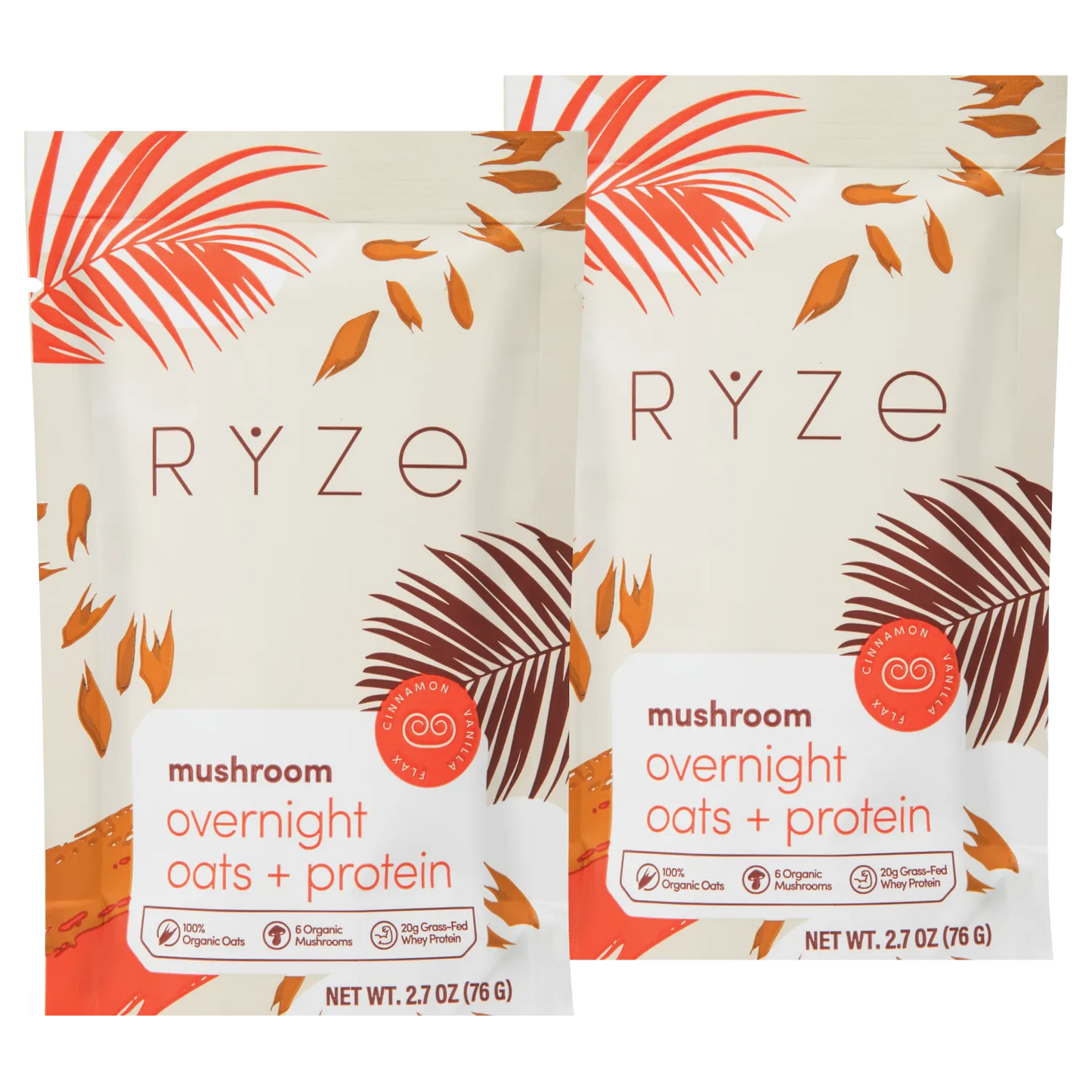 Mushroom Overnight Oats: 28 Servings Choice M047-088