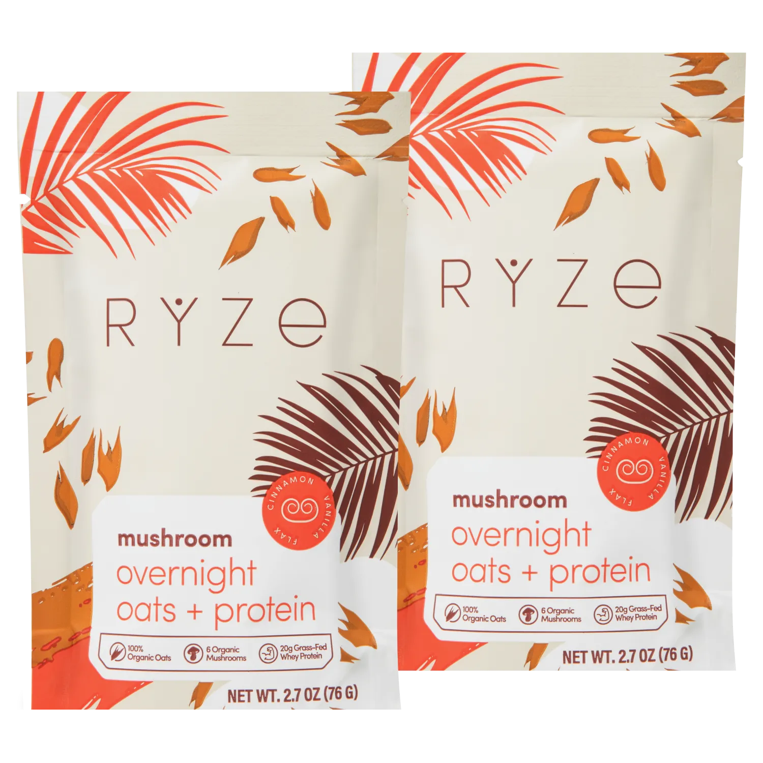 Mushroom Overnight Oats: 28 Servings Choice M047-088