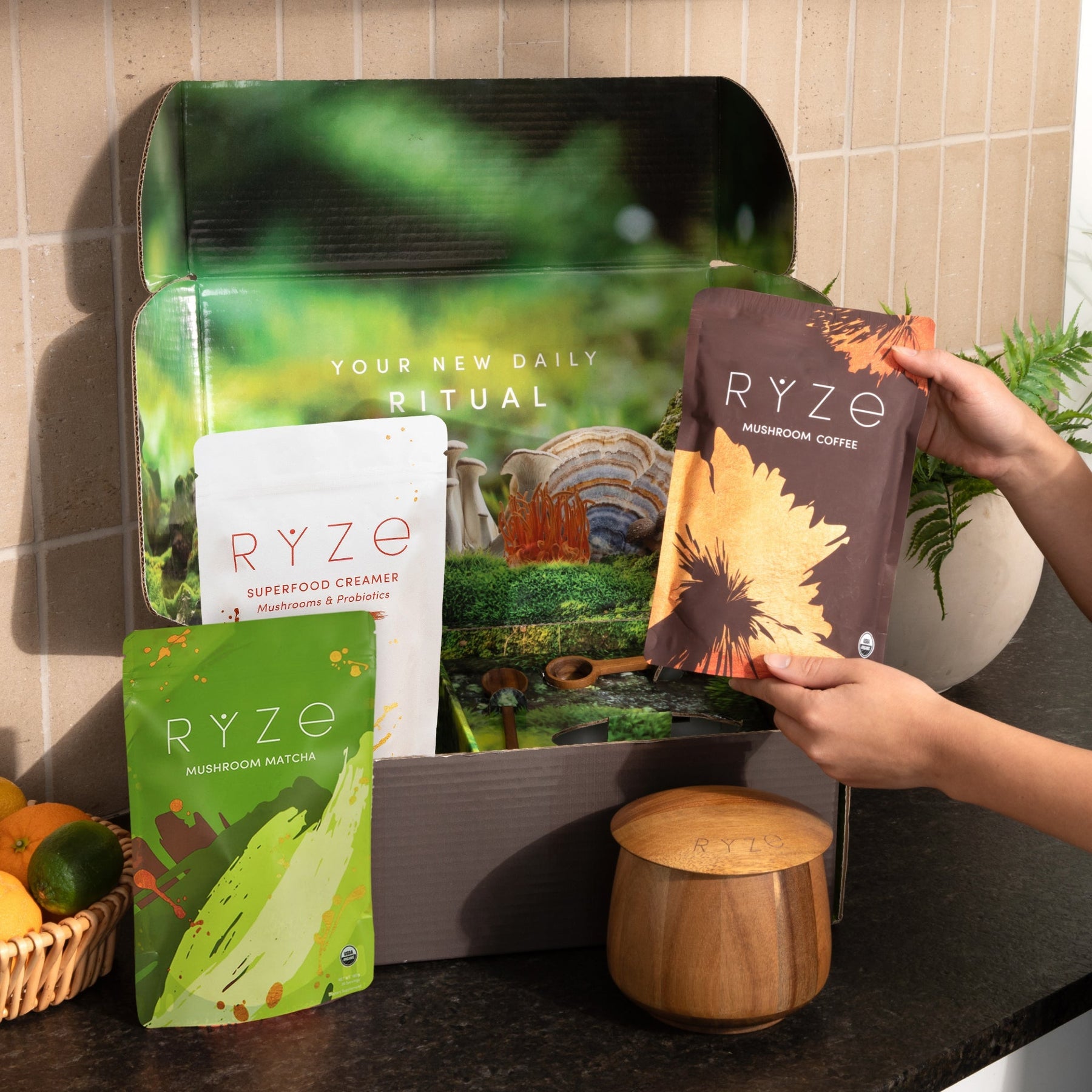 RYZE Ritual Set (Matcha + Coffee) Rebill Choice M047-033