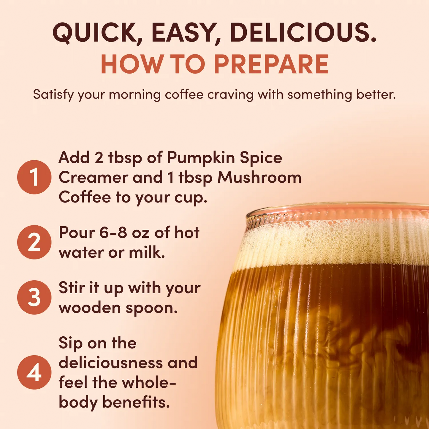 Pumpkin Spice Superfood Creamer Add-On (SPECIAL PRICING) Smooth M047-082
