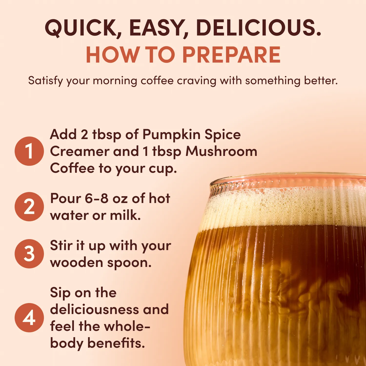 Pumpkin Spice Superfood Creamer Add-On (SPECIAL PRICING) Smooth M047-082