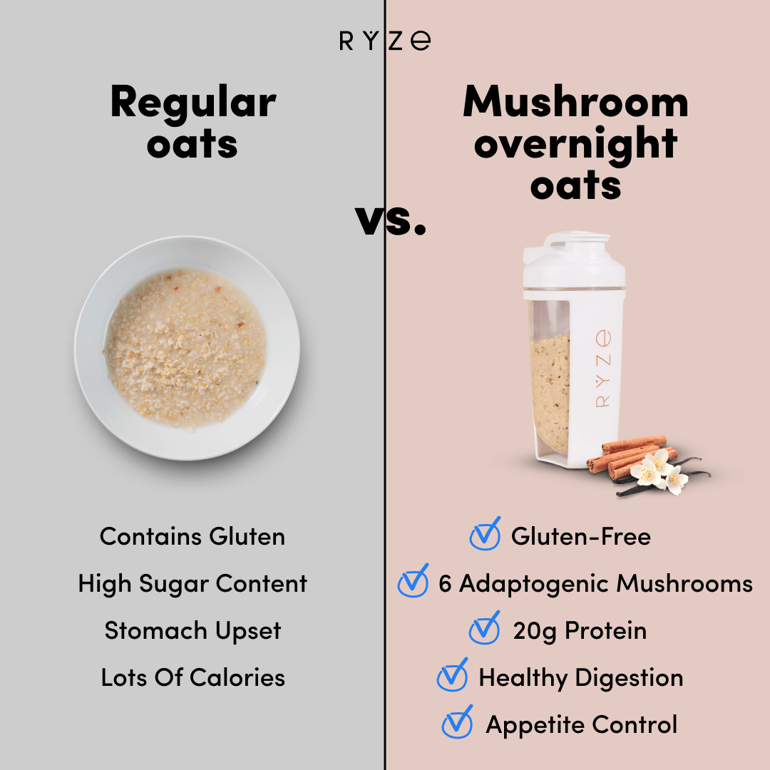 Mushroom Overnight Oats Pack (14 Servings) Bright M047-087