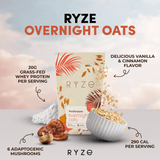 Mushroom Overnight Oats Pack (28 Servings) Smooth M047-086