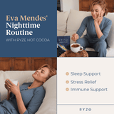 RYZE Hot Cocoa - with 6 Sleep Superfoods to Help Fall Asleep and Stay Asleep Choice M047-053