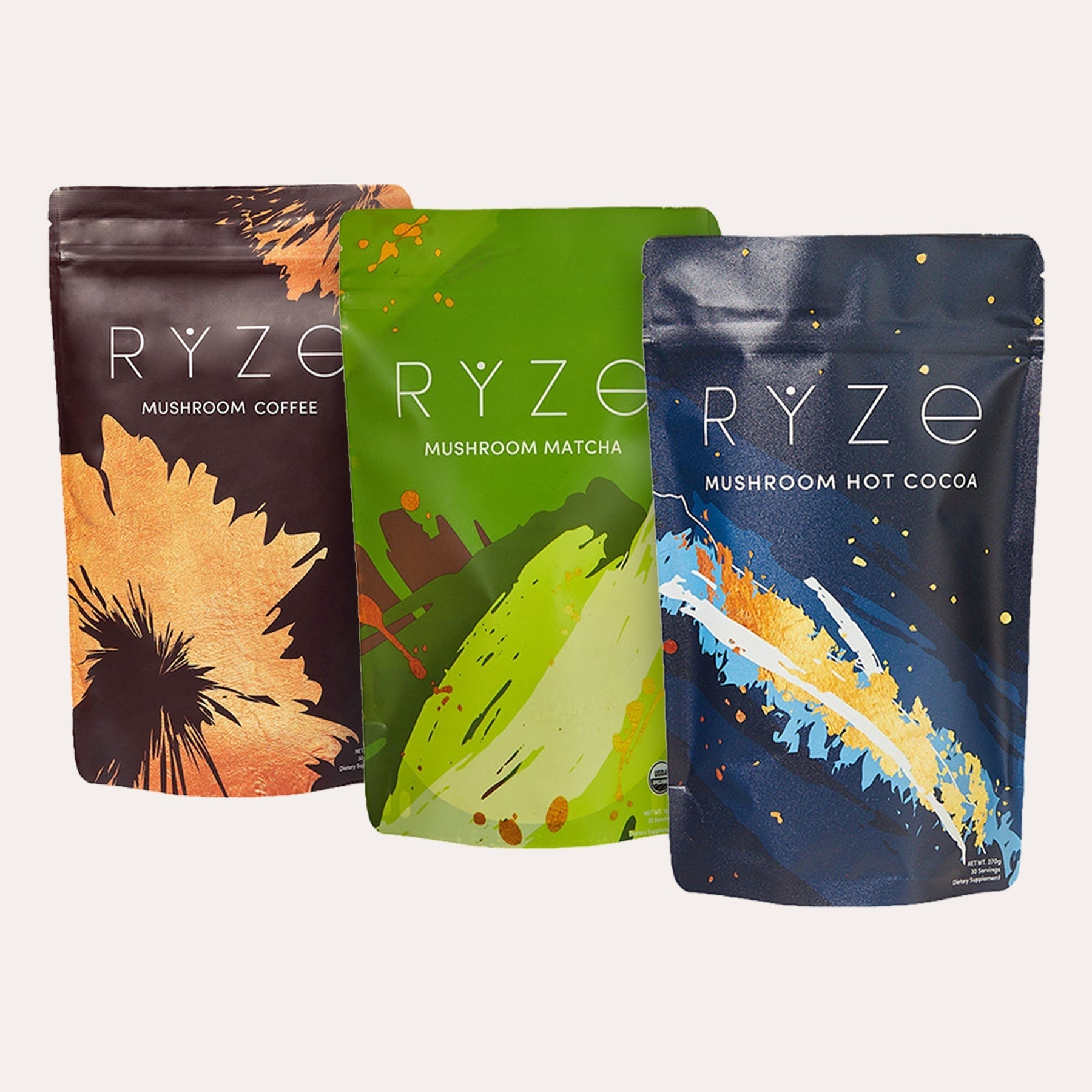 RYZE Hot Cocoa - with 6 Sleep Superfoods to Help Fall Asleep and Stay Asleep Choice M047-053
